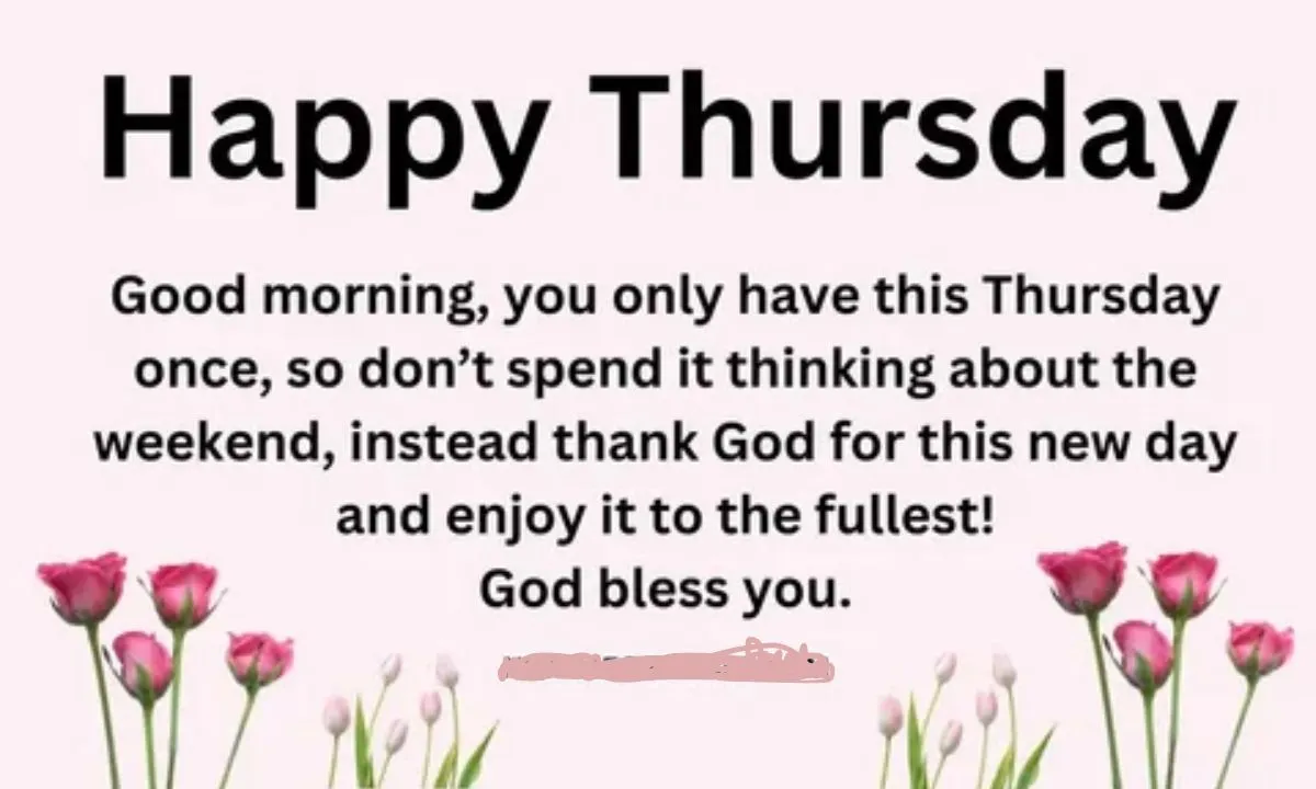 100+ Thursday Blessings To Start Your Day Happy and Beautiful