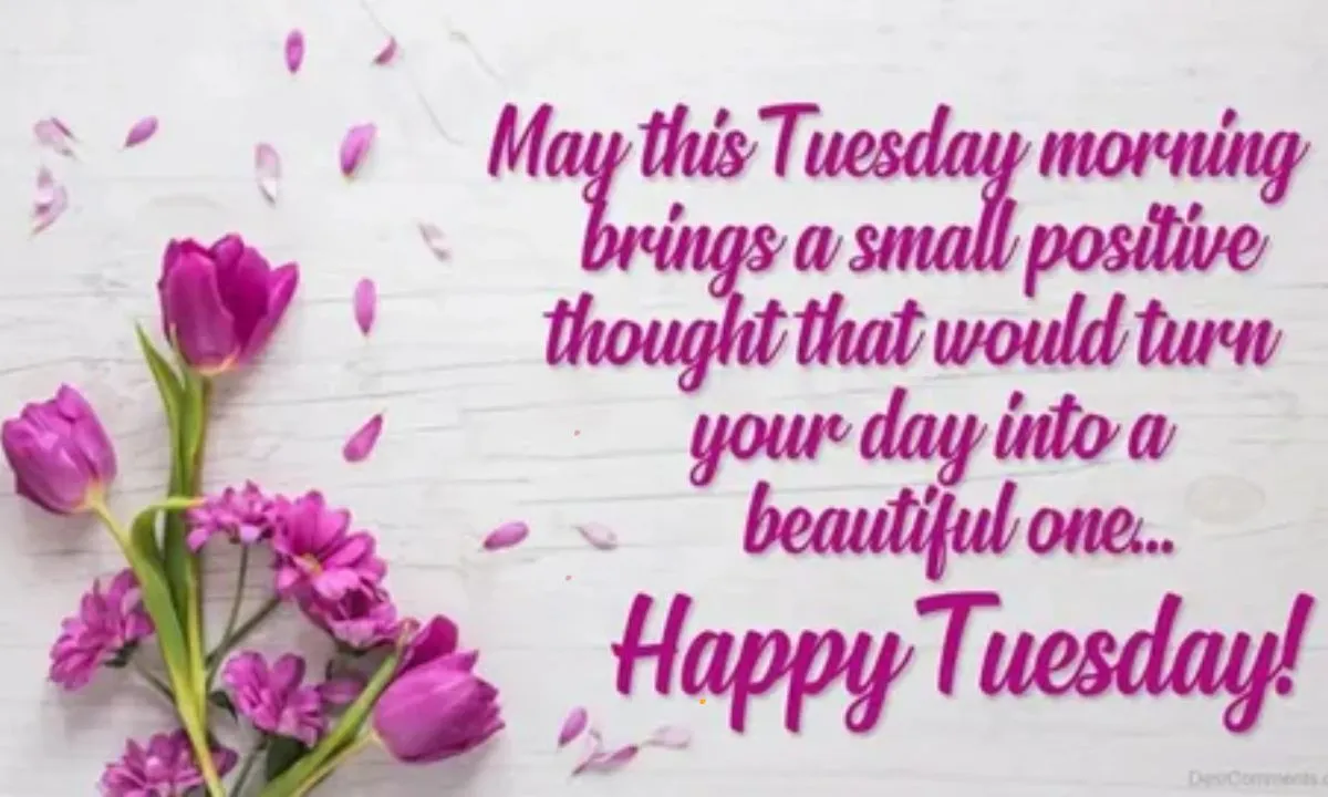 65+ Good Morning Tuesday Blessings to Make Your Day Shine