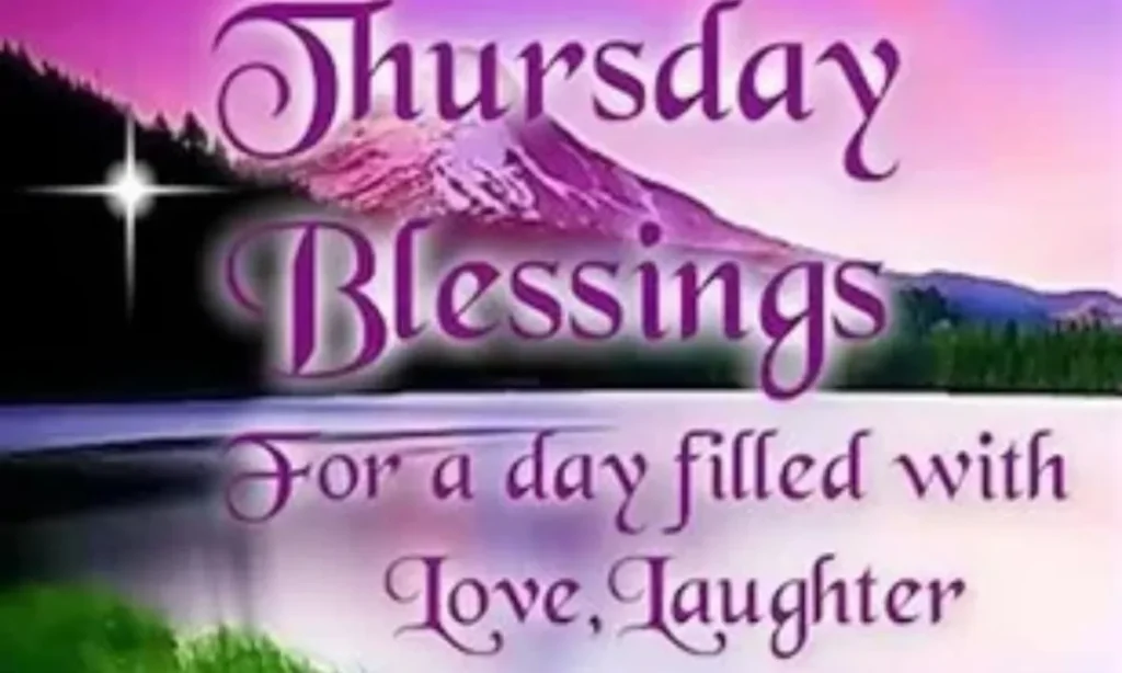 Good Morning Thursday Inspirational Blessings