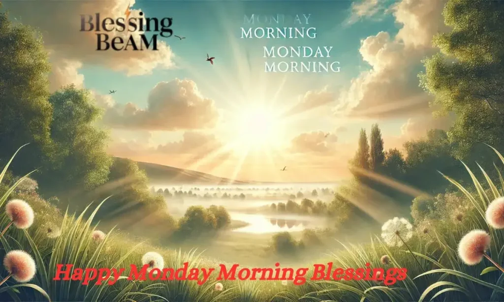 Happy Monday Morning Blessings