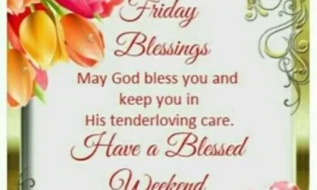 Thankful Good Morning Friday Blessings