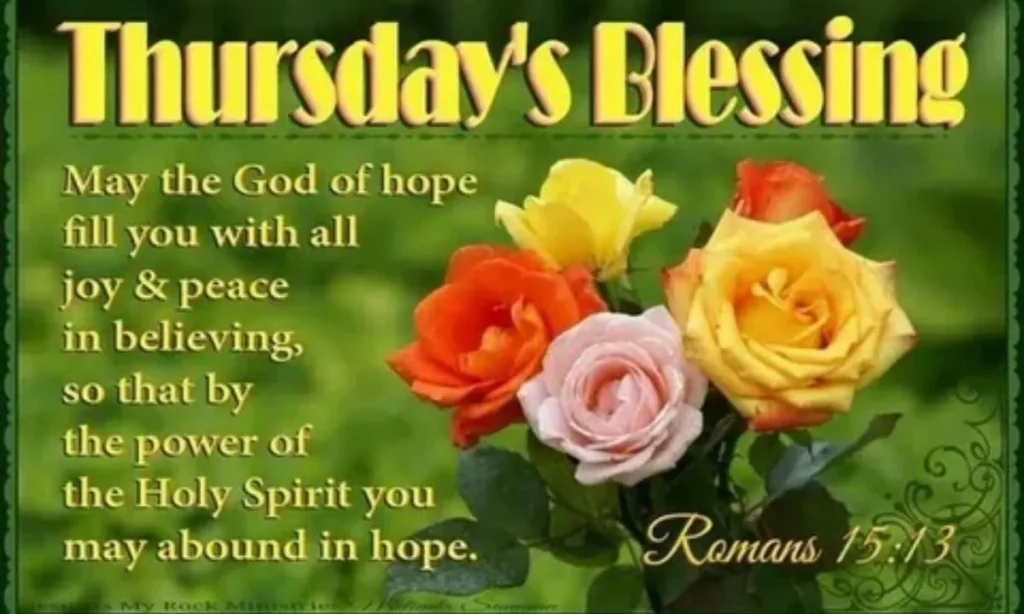 Thankful Thursday Morning Blessings