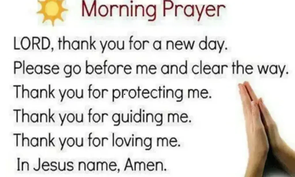 1. A Prayer of Gratitude for a New Day