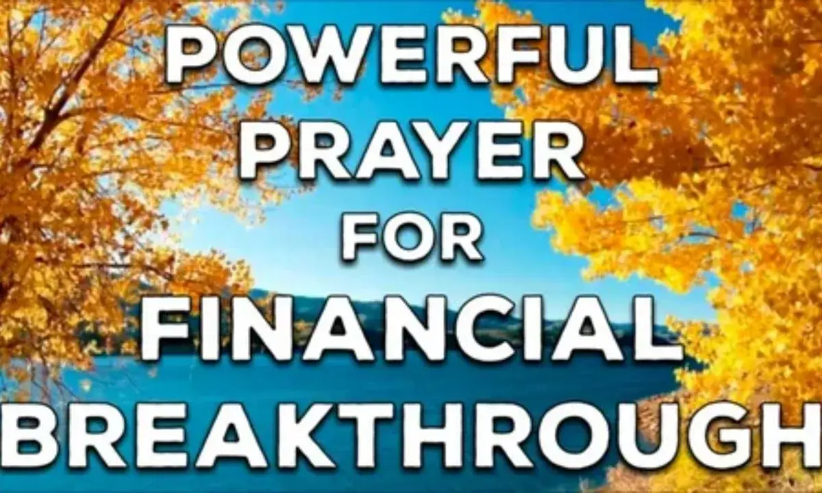 Powerful Prayer for Financial Breakthrough with Bible Verses